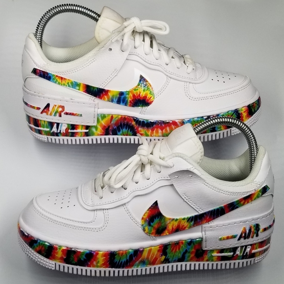 Nike Air Force 1s Low Shadow Hydro Dipped Sz